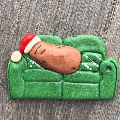 Tis The Season Christmas Ornaments 1 potato Couch Potato Family