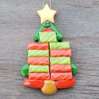 Tis The Season Christmas Ornaments 10 Christmas Tree With Packages Family Ornament