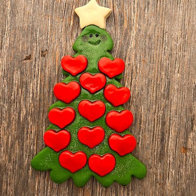 Tis The Season Christmas Ornaments 13 Hearts Extra Large Family Christmas Tree Ornament