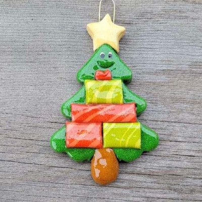 Tis The Season Christmas Ornaments 4 Christmas Tree With Packages Family Ornament