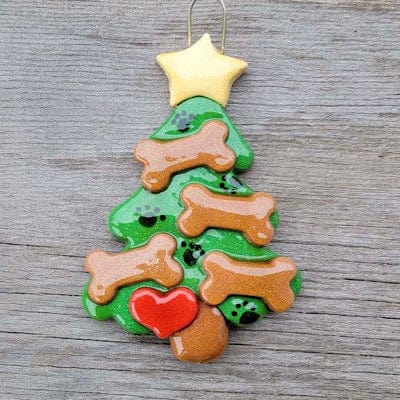 Tis The Season Christmas Ornaments 4 Tree With Dog Bones Christmas Ornament