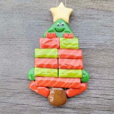 Tis The Season Christmas Ornaments 9 Christmas Tree With Packages Family Ornament