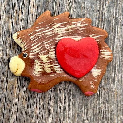 Tis The Season Christmas Ornaments Animals & Pets Hedgehog Ornament