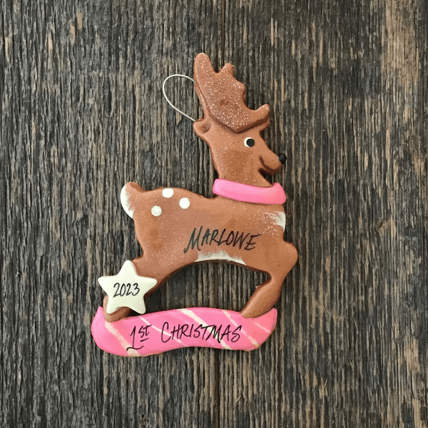 Tis The Season Christmas Ornaments Baby’s 1st Reindeer Christmas Ornament