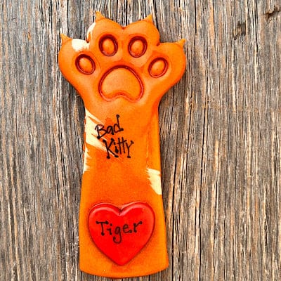 Tis The Season Christmas Ornaments Bad Kitty Paw Christmas Ornament