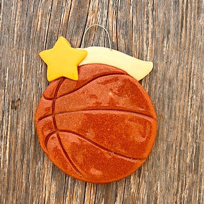 Tis The Season Christmas Ornaments Basketball Ornament