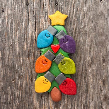 Tis The Season Christmas Ornaments Christmas Light Tree