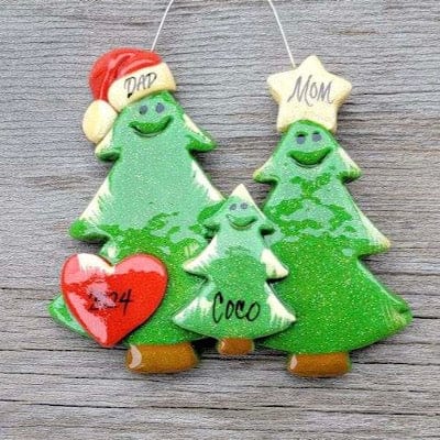 Tis The Season Christmas Ornaments Christmas Ornaments 3 Tree Farm Family Christmas Ornament