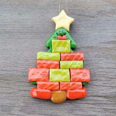 Tis The Season Christmas Ornaments Christmas Tree With Packages Family Ornament