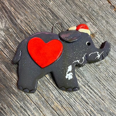 Tis The Season Christmas Ornaments Elephant Christmas Ornament