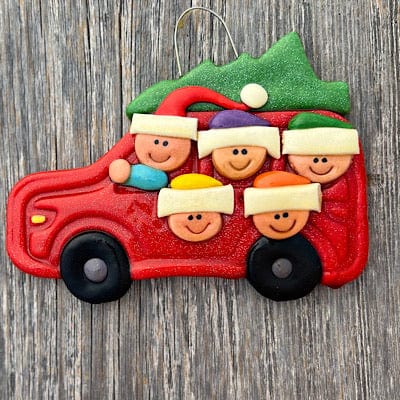 Tis The Season Christmas Ornaments family ornaments 5 Gettin' The Family Tree Ornament