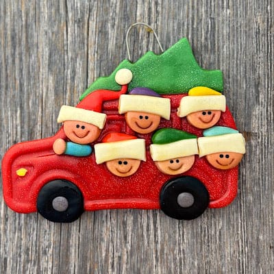 Tis The Season Christmas Ornaments family ornaments 6 Gettin' The Family Tree Ornament