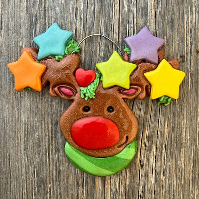Tis The Season Christmas Ornaments family ornaments Reindeer Stars Family Christmas Ornament