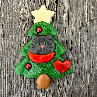 Tis The Season Christmas Ornaments Kitty Christmas Tree Ornament