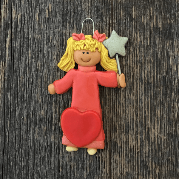 Tis The Season Christmas Ornaments Kids Ornaments Blonde Little Princess Christmas Ornament