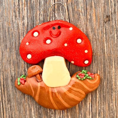 Tis The Season Christmas Ornaments Mushroom Christmas Ornament