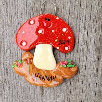 Tis The Season Christmas Ornaments Mushroom Christmas Ornament