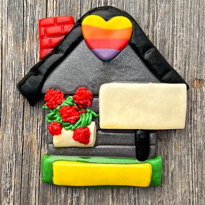 Tis The Season Christmas Ornaments Our new home with rainbow heart