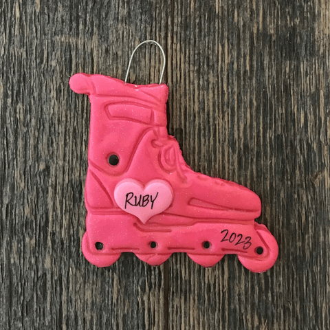 Tis The Season Christmas Ornaments Rollerblading Christmas Ornament