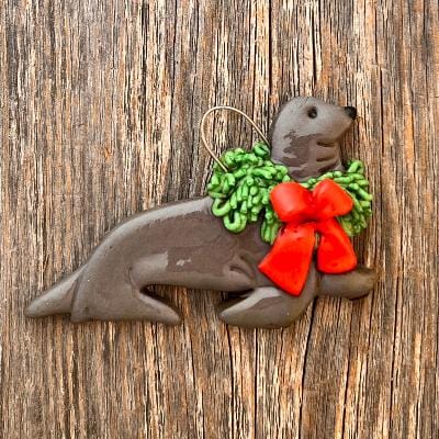 Tis The Season Christmas Ornaments Seal Ornament