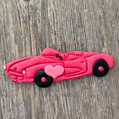 Tis The Season Christmas Ornaments Sports car