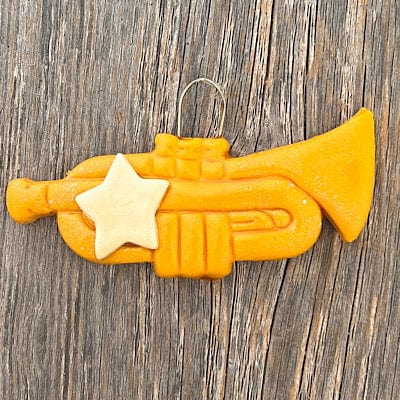 Tis The Season Christmas Ornaments Trumpet Musical instruments ornaments