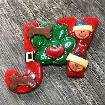 Tis The Season Christmas Ornaments 2 Heads 2 Bones The Joy of Being Pawrents