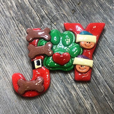 Tis The Season Christmas Ornaments 2 Heads 3 Bones The Joy of Being Pawrents