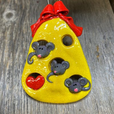 Tis The Season Christmas Ornaments 3 Mice Merry Mice Family Ornament