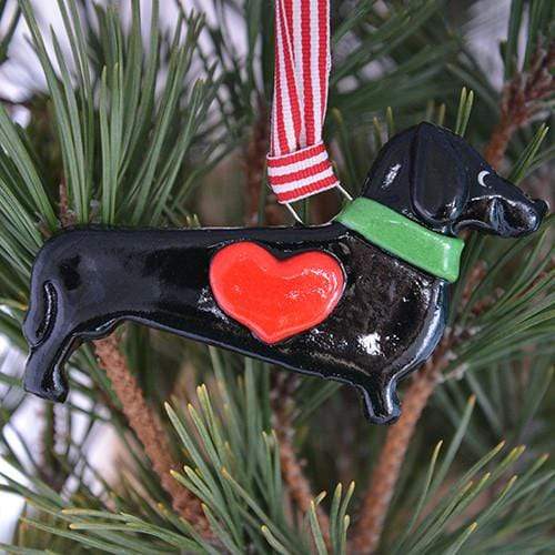Tis The Season Christmas Ornaments Animals & Pets Dachshund Ornament