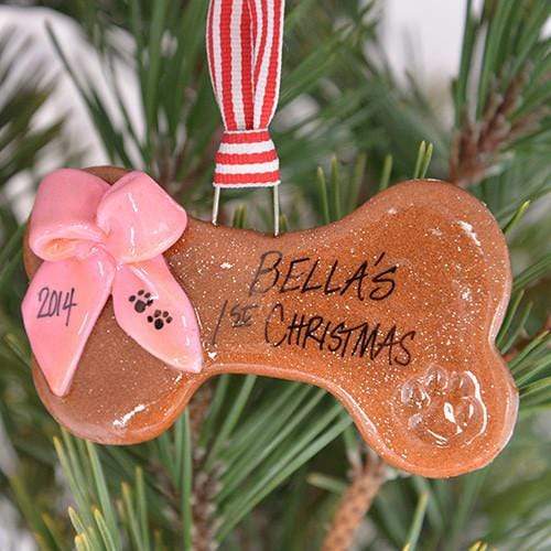 Tis The Season Christmas Ornaments Animals & Pets Dog Bone Ornament