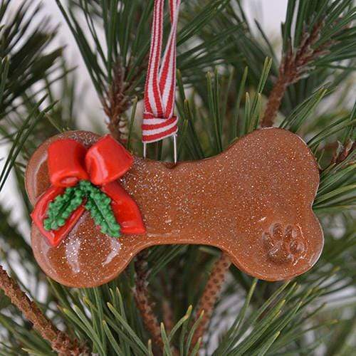 Tis The Season Christmas Ornaments Animals & Pets Dog Bone Ornament