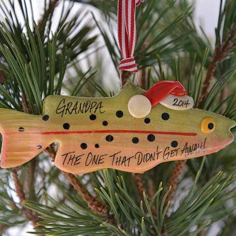 Tis The Season Christmas Ornaments Animals & Pets Fish Ornament