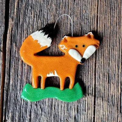Tis The Season Christmas Ornaments Animals & Pets Fox Ornament