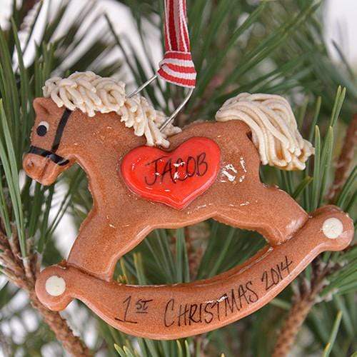 Rocking Horse Christmas Ornament