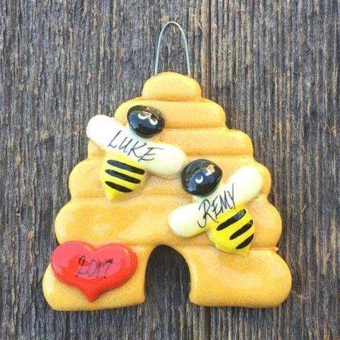 Tis The Season Christmas Ornaments Beehive Ornament 2 Beehive Family Christmas Ornament
