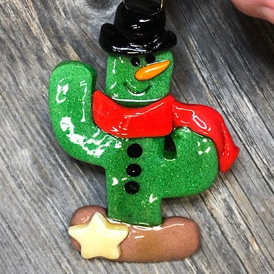 Tis The Season Christmas Ornaments Cactus Ornament