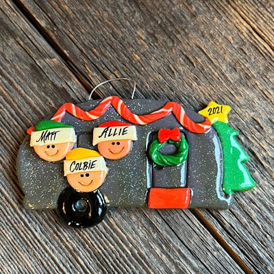Tis The Season Christmas Ornaments Cozy Camper Ornament