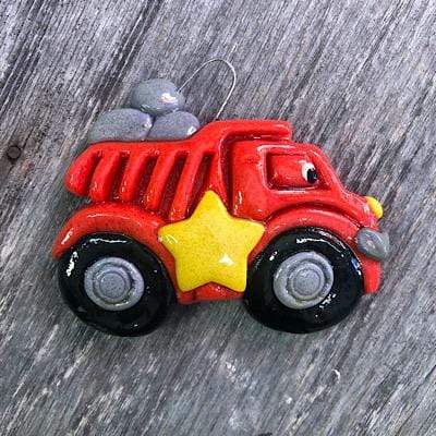 Tis The Season Christmas Ornaments Dump Truck Ornament