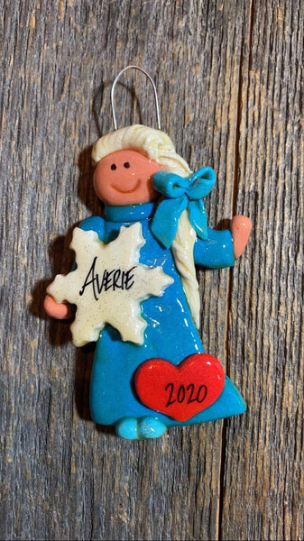 Tis The Season Christmas Ornaments Elsa-Inspired Princess Ornament