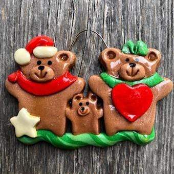 Tis The Season Christmas Ornaments family ornaments 3 A Beary Merry Christmas
