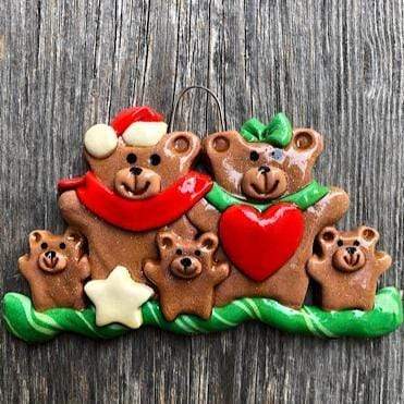 Tis The Season Christmas Ornaments family ornaments 5 A Beary Merry Christmas