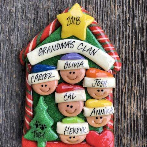 Tis The Season Christmas Ornaments family ornaments 6 / No Candy House