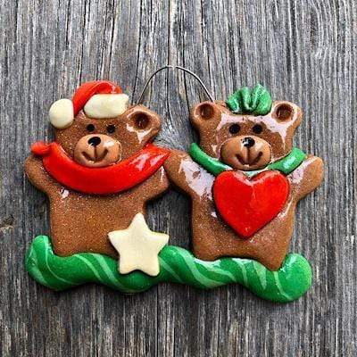 Tis The Season Christmas Ornaments family ornaments Couple A Beary Merry Christmas