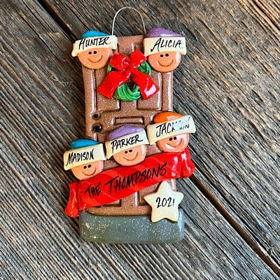 Tis The Season Christmas Ornaments Festive Front Door Ornament