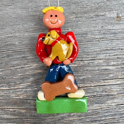 Tis The Season Christmas Ornaments First Dog Ornament - Boy