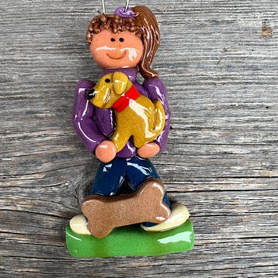 Tis The Season Christmas Ornaments First Dog Ornament - Girl