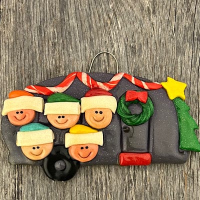 Tis The Season Christmas Ornaments Five Heads Cozy Camper Ornament