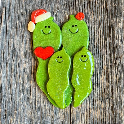 Tis The Season Christmas Ornaments Four Hatch Chile Pepper Family