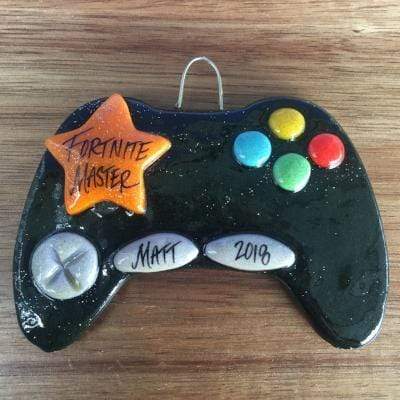 Tis The Season Christmas Ornaments Game Controller